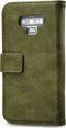 Mobilize Telefoonhoesje geschikt voor Samsung Galaxy Note 9 Hoesje | Mobilize Elite Gelly Bookcase Portemonnee | Pasjeshouder voor 3 Pasjes | Telefoonhoesje voor Pinpas / OV Kaart / Rijbewijs - Groen