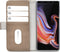 Mobilize Telefoonhoesje geschikt voor Samsung Galaxy Note 9 Hoesje | Mobilize Elite Gelly Bookcase Portemonnee | Pasjeshouder voor 3 Pasjes | Telefoonhoesje voor Pinpas / OV Kaart / Rijbewijs - Taupe
