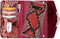 Mobilize Telefoonhoesje geschikt voor Samsung Galaxy S10 Hoesje | Mobilize Gelly Velvet Uitneembare 2in1 Clutch | Pasjeshouder voor 3 Pasjes | Telefoonhoesje voor Pinpas / OV Kaart / Rijbewijs - Red Snake | Rood