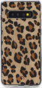 Mobilize Telefoonhoesje geschikt voor Samsung Galaxy S10 Hoesje | Mobilize Gelly Uitneembare 2in1 Clutch | Pasjeshouder voor 3 Pasjes | Telefoonhoesje voor Pinpas / OV Kaart / Rijbewijs - Leopard | Bruin,groen