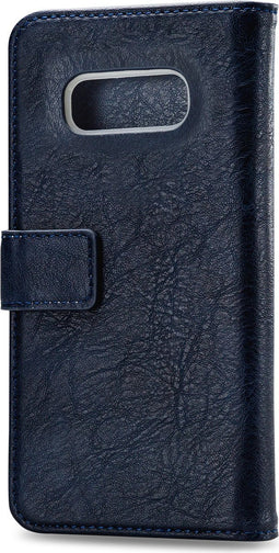 Mobilize Telefoonhoesje geschikt voor Samsung Galaxy S10e Hoesje | Mobilize Elite Gelly Bookcase | Pasjeshouder voor 3 Pasjes | Telefoonhoesje voor Pinpas / OV Kaart / Rijbewijs - Blauw