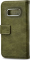 Mobilize Telefoonhoesje geschikt voor Samsung Galaxy S10e Hoesje | Mobilize Elite Gelly Bookcase | Pasjeshouder voor 3 Pasjes | Telefoonhoesje voor Pinpas / OV Kaart / Rijbewijs - Groen