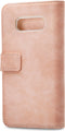 Mobilize Telefoonhoesje geschikt voor Samsung Galaxy S10e Hoesje | Mobilize Elite Gelly Bookcase | Pasjeshouder voor 3 Pasjes | Telefoonhoesje voor Pinpas / OV Kaart / Rijbewijs - Soft Pink | Roze