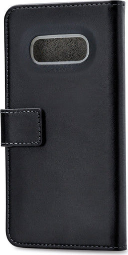 Mobilize Telefoonhoesje geschikt voor Samsung Galaxy S10e Hoesje | Mobilize Classic Gelly Wallet Bookcase Portemonnee | Pasjeshouder voor 2 Pasjes | Telefoonhoesje voor Pinpas / OV Kaart / Rijbewijs - Zwart