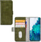 Mobilize Telefoonhoesje geschikt voor Samsung Galaxy S20 FE Hoesje | Mobilize Elite Gelly Bookcase Portemonnee | Pasjeshouder voor 3 Pasjes | Telefoonhoesje voor Pinpas / OV Kaart / Rijbewijs - Groen
