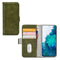 Mobilize Telefoonhoesje geschikt voor Samsung Galaxy S20 FE Hoesje | Mobilize Elite Gelly Bookcase Portemonnee | Pasjeshouder voor 3 Pasjes | Telefoonhoesje voor Pinpas / OV Kaart / Rijbewijs - Groen