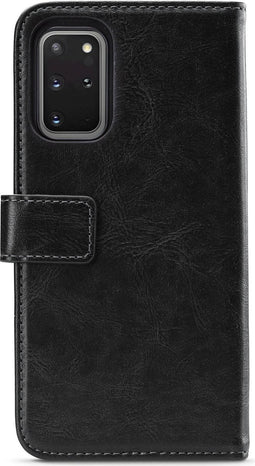 Mobilize Telefoonhoesje geschikt voor Samsung Galaxy S20 Plus Hoesje | Mobilize Elite Gelly Bookcase | Pasjeshouder voor 3 Pasjes | Telefoonhoesje voor Pinpas / OV Kaart / Rijbewijs - Zwart