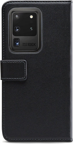 Mobilize Telefoonhoesje geschikt voor Samsung Galaxy S20 Ultra Hoesje | Mobilize Classic Gelly Wallet Bookcase Portemonnee | Pasjeshouder voor 2 Pasjes | Telefoonhoesje voor Pinpas / OV Kaart / Rijbewijs - Zwart