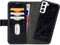 Mobilize Telefoonhoesje geschikt voor Samsung Galaxy S21 FE Hoesje | Mobilize Gelly Wallet Uitneembare 2in1 Bookcase Portemonnee | Pasjeshouder voor 3 Pasjes | Telefoonhoesje voor Pinpas / OV Kaart / Rijbewijs - Zwart