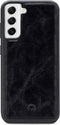 Mobilize Telefoonhoesje geschikt voor Samsung Galaxy S21 FE Hoesje | Mobilize Gelly Wallet Uitneembare 2in1 Bookcase Portemonnee | Pasjeshouder voor 3 Pasjes | Telefoonhoesje voor Pinpas / OV Kaart / Rijbewijs - Zwart