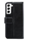 Mobilize Telefoonhoesje geschikt voor Samsung Galaxy S21 FE Hoesje | Mobilize Gelly Wallet Uitneembare 2in1 Bookcase Portemonnee | Pasjeshouder voor 3 Pasjes | Telefoonhoesje voor Pinpas / OV Kaart / Rijbewijs - Zwart