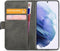 Mobilize Telefoonhoesje geschikt voor Samsung Galaxy S21 Hoesje | Mobilize Classic Gelly Wallet Bookcase Portemonnee | Pasjeshouder voor 2 Pasjes | Telefoonhoesje voor Pinpas / OV Kaart / Rijbewijs - Zwart