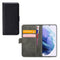 Mobilize Telefoonhoesje geschikt voor Samsung Galaxy S21 Hoesje | Mobilize Classic Gelly Wallet Bookcase Portemonnee | Pasjeshouder voor 2 Pasjes | Telefoonhoesje voor Pinpas / OV Kaart / Rijbewijs - Zwart