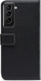 Mobilize Telefoonhoesje geschikt voor Samsung Galaxy S21 Plus Hoesje | Mobilize Classic Gelly Wallet Bookcase Portemonnee | Pasjeshouder voor 2 Pasjes | Telefoonhoesje voor Pinpas / OV Kaart / Rijbewijs - Zwart