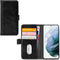 Mobilize Telefoonhoesje geschikt voor Samsung Galaxy S21 Plus Hoesje | Mobilize Elite Gelly Bookcase | Pasjeshouder voor 3 Pasjes | Telefoonhoesje voor Pinpas / OV Kaart / Rijbewijs - Zwart