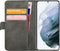 Mobilize Telefoonhoesje geschikt voor Samsung Galaxy S21 Plus Hoesje | Mobilize Classic Gelly Wallet Bookcase Portemonnee | Pasjeshouder voor 2 Pasjes | Telefoonhoesje voor Pinpas / OV Kaart / Rijbewijs - Zwart