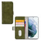 Mobilize Telefoonhoesje geschikt voor Samsung Galaxy S21 Plus Hoesje | Mobilize Elite Gelly Bookcase Portemonnee | Pasjeshouder voor 3 Pasjes | Telefoonhoesje voor Pinpas / OV Kaart / Rijbewijs - Groen