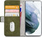 Mobilize Telefoonhoesje geschikt voor Samsung Galaxy S21 Plus Hoesje | Mobilize Elite Gelly Bookcase Portemonnee | Pasjeshouder voor 3 Pasjes | Telefoonhoesje voor Pinpas / OV Kaart / Rijbewijs - Groen