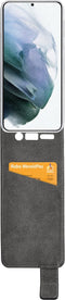 Mobilize Telefoonhoesje geschikt voor Samsung Galaxy S21 Plus Hoesje | Mobilize Classic Gelly Flipcase | Pasjeshouder voor 1 Pasje | Telefoonhoesje voor Pinpas / OV Kaart / Rijbewijs - Zwart