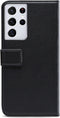 Mobilize Telefoonhoesje geschikt voor Samsung Galaxy S21 Ultra Hoesje | Mobilize Classic Gelly Wallet Bookcase Portemonnee | Pasjeshouder voor 2 Pasjes | Telefoonhoesje voor Pinpas / OV Kaart / Rijbewijs - Zwart