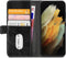 Mobilize Telefoonhoesje geschikt voor Samsung Galaxy S21 Ultra Hoesje | Mobilize Elite Gelly Bookcase Portemonnee | Pasjeshouder voor 3 Pasjes | Telefoonhoesje voor Pinpas / OV Kaart / Rijbewijs - Zwart
