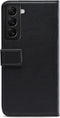 Mobilize Telefoonhoesje geschikt voor Samsung Galaxy S22 Hoesje | Mobilize Classic Gelly Wallet Bookcase Portemonnee | Pasjeshouder voor 2 Pasjes | Telefoonhoesje voor Pinpas / OV Kaart / Rijbewijs - Zwart