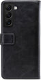 Mobilize Telefoonhoesje geschikt voor Samsung Galaxy S22 Plus Hoesje | Mobilize Elite Gelly Bookcase Portemonnee | Pasjeshouder voor 3 Pasjes | Telefoonhoesje voor Pinpas / OV Kaart / Rijbewijs - Zwart