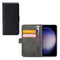Mobilize Telefoonhoesje geschikt voor Samsung Galaxy S23 FE Hoesje | Mobilize Classic Gelly Wallet Bookcase Portemonnee | Pasjeshouder voor 2 Pasjes | Telefoonhoesje voor Pinpas / OV Kaart / Rijbewijs - Zwart