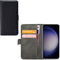 Mobilize Telefoonhoesje geschikt voor Samsung Galaxy S23 Hoesje | Mobilize Classic Gelly Wallet Bookcase Portemonnee | Pasjeshouder voor 2 Pasjes | Telefoonhoesje voor Pinpas / OV Kaart / Rijbewijs - Zwart