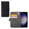 Mobilize Telefoonhoesje geschikt voor Samsung Galaxy S23 Hoesje | Mobilize Classic Gelly Wallet Bookcase Portemonnee | Pasjeshouder voor 2 Pasjes | Telefoonhoesje voor Pinpas / OV Kaart / Rijbewijs - Zwart