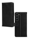Mobilize Telefoonhoesje geschikt voor Samsung Galaxy S23 Hoesje | Mobilize Premium Gelly Wallet Bookcase Portemonnee | Pasjeshouder voor 3 Pasjes | Telefoonhoesje voor Pinpas / OV Kaart / Rijbewijs - Zwart