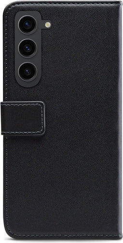 Mobilize Telefoonhoesje geschikt voor Samsung Galaxy S23 Plus Hoesje | Mobilize Classic Gelly Wallet Bookcase Portemonnee | Pasjeshouder voor 2 Pasjes | Telefoonhoesje voor Pinpas / OV Kaart / Rijbewijs - Zwart