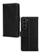 Mobilize Telefoonhoesje geschikt voor Samsung Galaxy S23 Plus Hoesje Echt Leer | Mobilize Wallet Bookcase Portemonnee | Pasjeshouder voor 3 Pasjes | Telefoonhoesje voor Pinpas / OV Kaart / Rijbewijs - Zwart