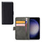 Mobilize Telefoonhoesje geschikt voor Samsung Galaxy S23 Plus Hoesje | Mobilize Classic Gelly Wallet Bookcase Portemonnee | Pasjeshouder voor 2 Pasjes | Telefoonhoesje voor Pinpas / OV Kaart / Rijbewijs - Zwart