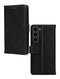 Mobilize Telefoonhoesje geschikt voor Samsung Galaxy S23 Plus Hoesje | Mobilize Premium Gelly Wallet Bookcase Portemonnee | Pasjeshouder voor 3 Pasjes | Telefoonhoesje voor Pinpas / OV Kaart / Rijbewijs - Zwart