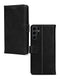 Mobilize Telefoonhoesje geschikt voor Samsung Galaxy S23 Ultra Hoesje Echt Leer | Mobilize Wallet Bookcase Portemonnee | Pasjeshouder voor 3 Pasjes | Telefoonhoesje voor Pinpas / OV Kaart / Rijbewijs - Zwart