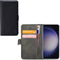 Mobilize Telefoonhoesje geschikt voor Samsung Galaxy S23 Ultra Hoesje | Mobilize Classic Gelly Wallet Bookcase Portemonnee | Pasjeshouder voor 2 Pasjes | Telefoonhoesje voor Pinpas / OV Kaart / Rijbewijs - Zwart