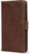 Mobilize Telefoonhoesje geschikt voor Samsung Galaxy S24 FE Hoesje Echt Leer | Mobilize Wallet Bookcase Portemonnee | Pasjeshouder voor 3 Pasjes | Telefoonhoesje voor Pinpas / OV Kaart / Rijbewijs - Bruin