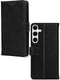 Mobilize Telefoonhoesje geschikt voor Samsung Galaxy S24 Hoesje | Mobilize Premium Gelly Wallet Bookcase Portemonnee | Pasjeshouder voor 3 Pasjes | Telefoonhoesje voor Pinpas / OV Kaart / Rijbewijs - Zwart