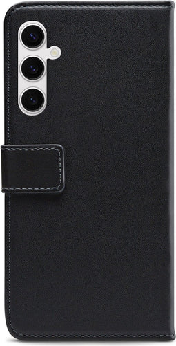 Mobilize Telefoonhoesje geschikt voor Samsung Galaxy S24 Plus Hoesje | Mobilize Classic Gelly Wallet Bookcase Portemonnee | Pasjeshouder voor 2 Pasjes | Telefoonhoesje voor Pinpas / OV Kaart / Rijbewijs - Zwart