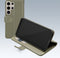 Mobilize Telefoonhoesje geschikt voor Samsung Galaxy S24 Ultra Hoesje | Mobilize Premium Gelly Wallet Bookcase Portemonnee | Pasjeshouder voor 3 Pasjes | Telefoonhoesje voor Pinpas / OV Kaart / Rijbewijs - Groen
