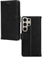Mobilize Telefoonhoesje geschikt voor Samsung Galaxy S24 Ultra Hoesje | Mobilize Premium Gelly Wallet Bookcase Portemonnee | Pasjeshouder voor 3 Pasjes | Telefoonhoesje voor Pinpas / OV Kaart / Rijbewijs - Zwart
