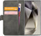 Mobilize Telefoonhoesje geschikt voor Samsung Galaxy S24 Ultra Hoesje | Mobilize Classic Gelly Wallet Bookcase Portemonnee | Pasjeshouder voor 2 Pasjes | Telefoonhoesje voor Pinpas / OV Kaart / Rijbewijs - Zwart