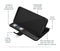 Mobilize Telefoonhoesje geschikt voor Samsung Galaxy S25 Plus Hoesje | Mobilize Premium Gelly Bookcase Portemonnee | Pasjeshouder voor 3 Pasjes | Telefoonhoesje voor Pinpas / OV Kaart / Rijbewijs - Zwart