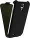 Mobilize Telefoonhoesje geschikt voor Samsung Galaxy S4 Hoesje | Mobilize Slim Flip Case Flipcase - Zwart