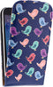 Mobilize Telefoonhoesje geschikt voor Samsung Galaxy S4 Mini Hoesje | Mobilize Ultra Slim Flip Flipcase - Birdy | Paars