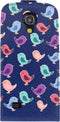 Mobilize Telefoonhoesje geschikt voor Samsung Galaxy S4 Mini Hoesje | Mobilize Ultra Slim Flip Flipcase - Birdy | Paars