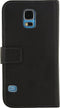 Mobilize Telefoonhoesje geschikt voor Samsung Galaxy S5 Hoesje | Mobilize Classic Gelly Wallet Bookcase Portemonnee | Pasjeshouder voor 2 Pasjes | Telefoonhoesje voor Pinpas / OV Kaart / Rijbewijs - Zwart