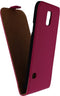 Mobilize Telefoonhoesje geschikt voor Samsung Galaxy S5 Hoesje | Mobilize Ultra Slim Flip Flipcase - Fuchsia | Roze