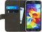 Mobilize Telefoonhoesje geschikt voor Samsung Galaxy S5 Hoesje | Mobilize Classic Gelly Wallet Bookcase Portemonnee | Pasjeshouder voor 2 Pasjes | Telefoonhoesje voor Pinpas / OV Kaart / Rijbewijs - Zwart